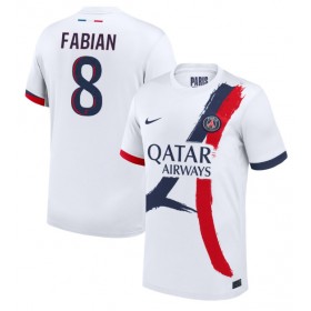 Paris Saint-Germain Fabian Ruiz #8 Borta Kläder 2024-25 Kortärmad